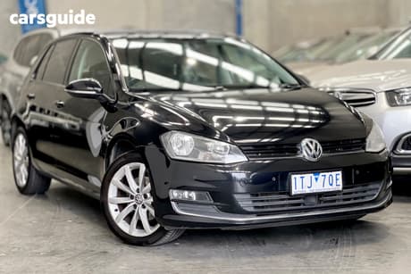Black 2016 Volkswagen Golf Hatchback 110 Tsi Highline