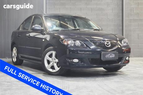 Black 2004 Mazda 3 Sedan Maxx Sport