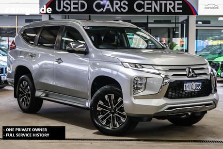 Silver 2021 Mitsubishi Pajero Sport Wagon Gls (4X4) 7 Seat