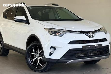 White 2017 Toyota RAV4 Wagon Gxl (2Wd)