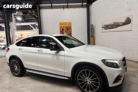White 2016 Mercedes-Benz GLC250 Coupe D