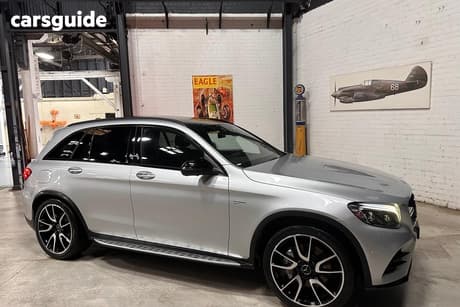Silver 2016 Mercedes-Benz GLC43 Wagon 43