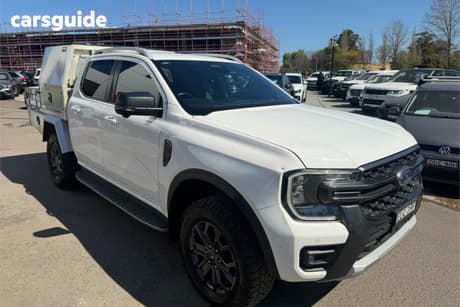 White 2022 Ford Ranger Double Cab Pick Up Wildtrak 2.0 (4X4)