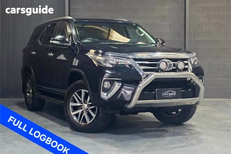 Black 2017 Toyota Fortuner Wagon Crusade
