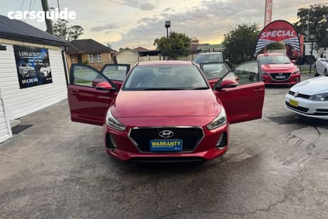 Red 2019 Hyundai I30 Hatch ACTIVE PD2 MY20