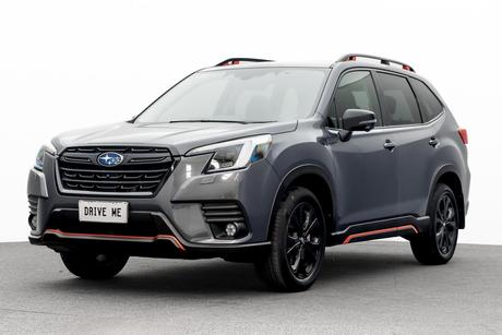 Grey 2023 Subaru Forester Wagon 2.5I Sport (Awd)