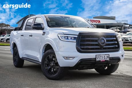 White 2022 GWM UTE Dual Cab Utility Cannon Vanta (4X4)