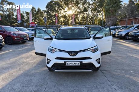 White 2017 Toyota RAV4 Wagon Gx (2Wd)