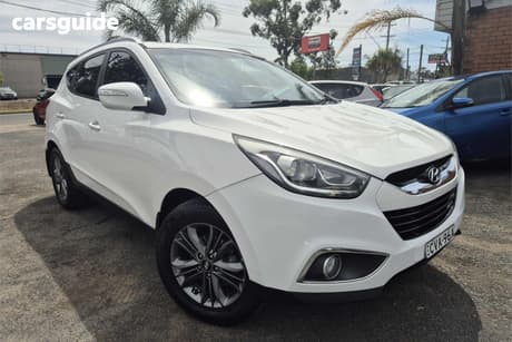 White 2014 Hyundai IX35 Wagon Trophy (Fwd)