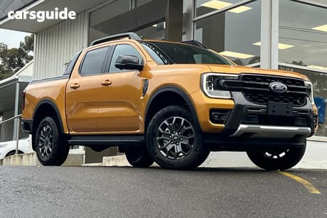 Yellow 2025 Ford Ranger Double Cab Pick Up Wildtrak 3.0 (4X4)