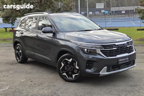 Grey 2023 Kia Seltos Wagon Sport+ (Awd)