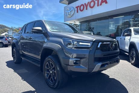 Grey 2024 Toyota Hilux Double Cab Pick Up Rogue (4X4)