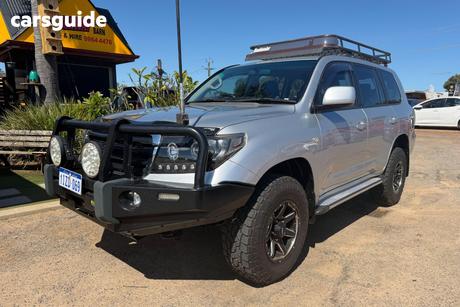 Silver 2010 Toyota Landcruiser Wagon Gxl (4X4)