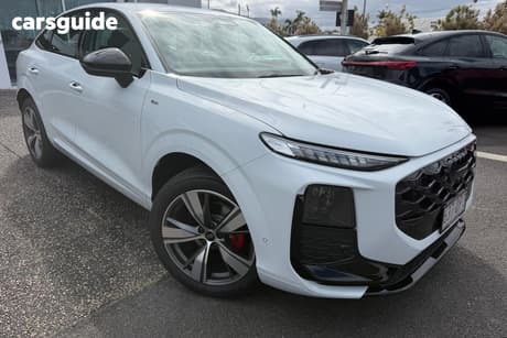 White 2025 Audi Q3 Sportback 35 Tfsi S Line Edition