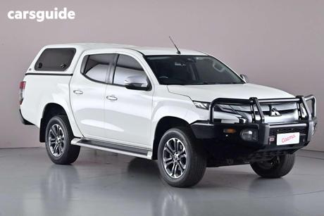 White 2022 Mitsubishi Triton Double Cab Pick Up Gls (4X4)