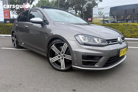 Grey 2017 Volkswagen Golf Hatchback R
