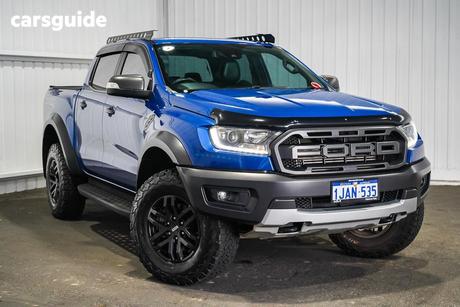 Blue 2018 Ford Ranger Double Cab Pick Up Raptor 2.0 (4X4)
