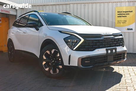 White 2021 Kia Sportage Wagon Gt-Line (Awd)