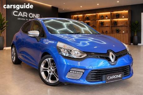 Blue 2014 Renault Clio Hatchback Gt