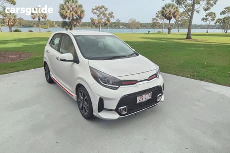 White 2021 Kia Picanto Hatchback Gt-Line (Pe)