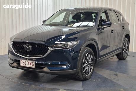 Blue 2017 Mazda CX-5 Wagon Akera (4X4)