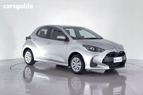 Silver 2020 Toyota Yaris Hatchback Ascent Sport