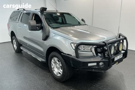 Silver 2016 Ford Ranger Dual Cab Utility Xlt 3.2 (4X4)
