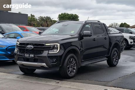 Black 2025 Ford Ranger Double Cab Pick Up Wildtrak 2.0 (4X4)
