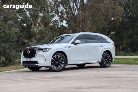 White 2023 Mazda CX-90 Wagon G50E Azami Mhev