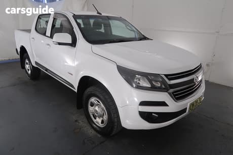 White 2017 Holden Colorado Crew Cab Pickup Ls (4X2)