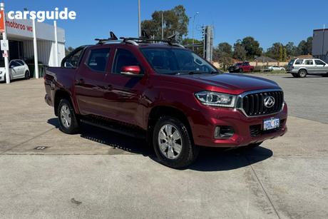 Red 2020 LDV T60 Double Cab Utility Mega Tub (4X4)