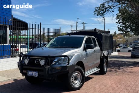 Grey 2016 Mazda BT-50 Freestyle Cab Chassis Xt (4X4)