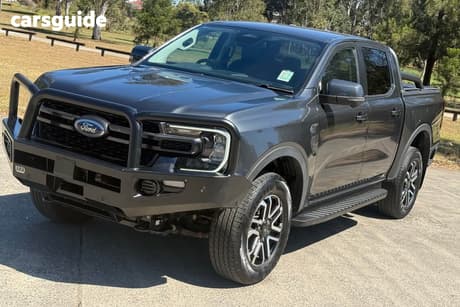Grey 2023 Ford Ranger Double Cab Pick Up Sport 2.0 (4X4)