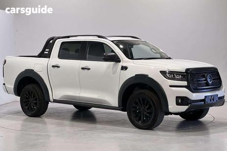 White 2026 GWM Cannon Dual Cab Utility Vanta (4X4)