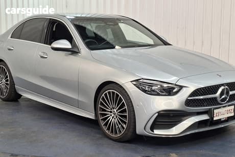 Silver 2024 Mercedes-Benz C300 Sedan Mhev