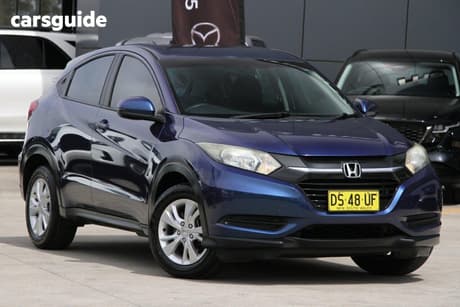 Blue 2015 Honda HR-V Wagon Vti