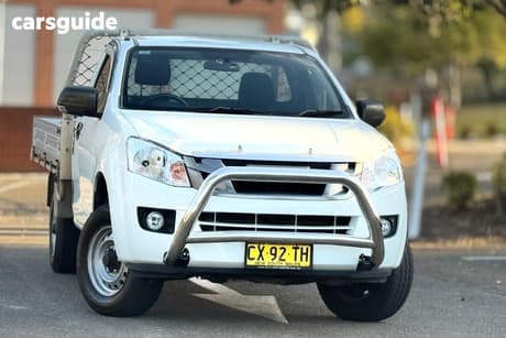 White 2016 Isuzu D-MAX Cab Chassis Sx (4X2)