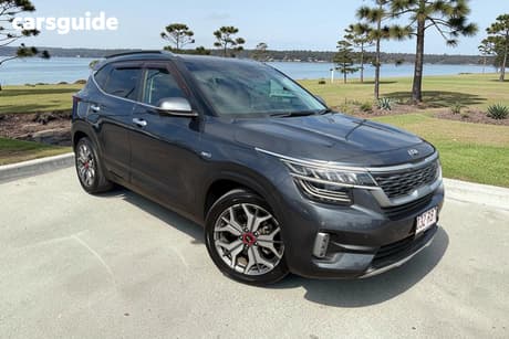 Grey 2019 Kia Seltos Wagon Gt Line (Awd)