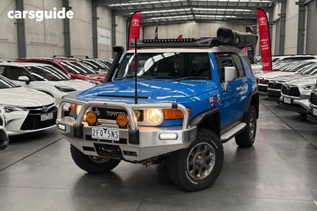 Blue 2012 Toyota FJ Cruiser Wagon