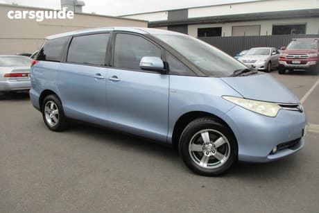 Blue 2008 Toyota Tarago Wagon Gli