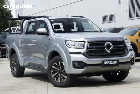 Silver 2026 GWM Cannon Dual Cab Utility Lux (4X4)