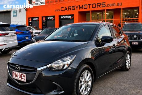 Grey 2015 Mazda 2 Hatchback Maxx