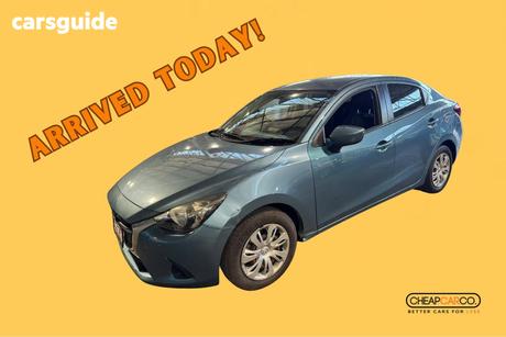 Blue 2016 Mazda 2 Sedan Neo