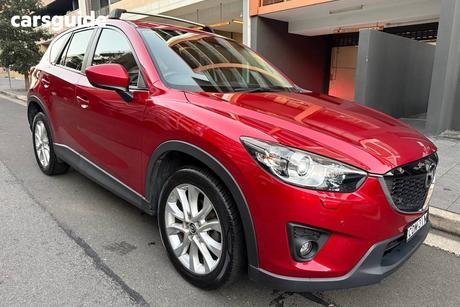 Red 2013 Mazda CX-5 Wagon Akera (4X4)