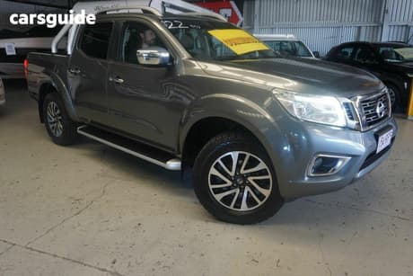 Grey 2016 Nissan Navara Dual Cab Utility St-X (4X4)