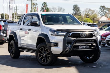 White 2024 Toyota Hilux Double Cab Pick Up Rogue 48V (4X4)