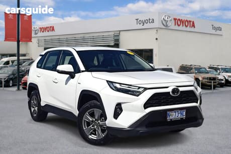 White 2025 Toyota RAV4 Wagon Gx (Awd) Hybrid