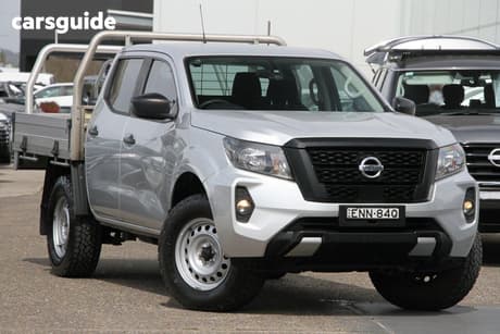 Silver 2021 Nissan Navara Dual Cab Chassis Sl (4X4)