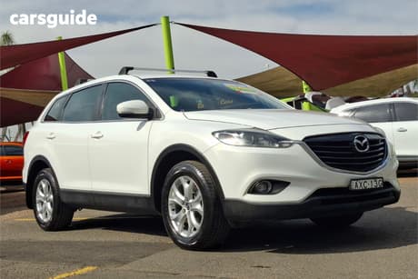 White 2012 Mazda CX-9 Wagon Classic (Fwd)