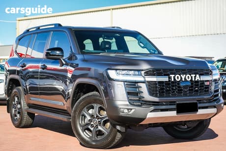 Grey 2026 Toyota Landcruiser Wagon Lc300 Gr Sport Perf Hybrid
